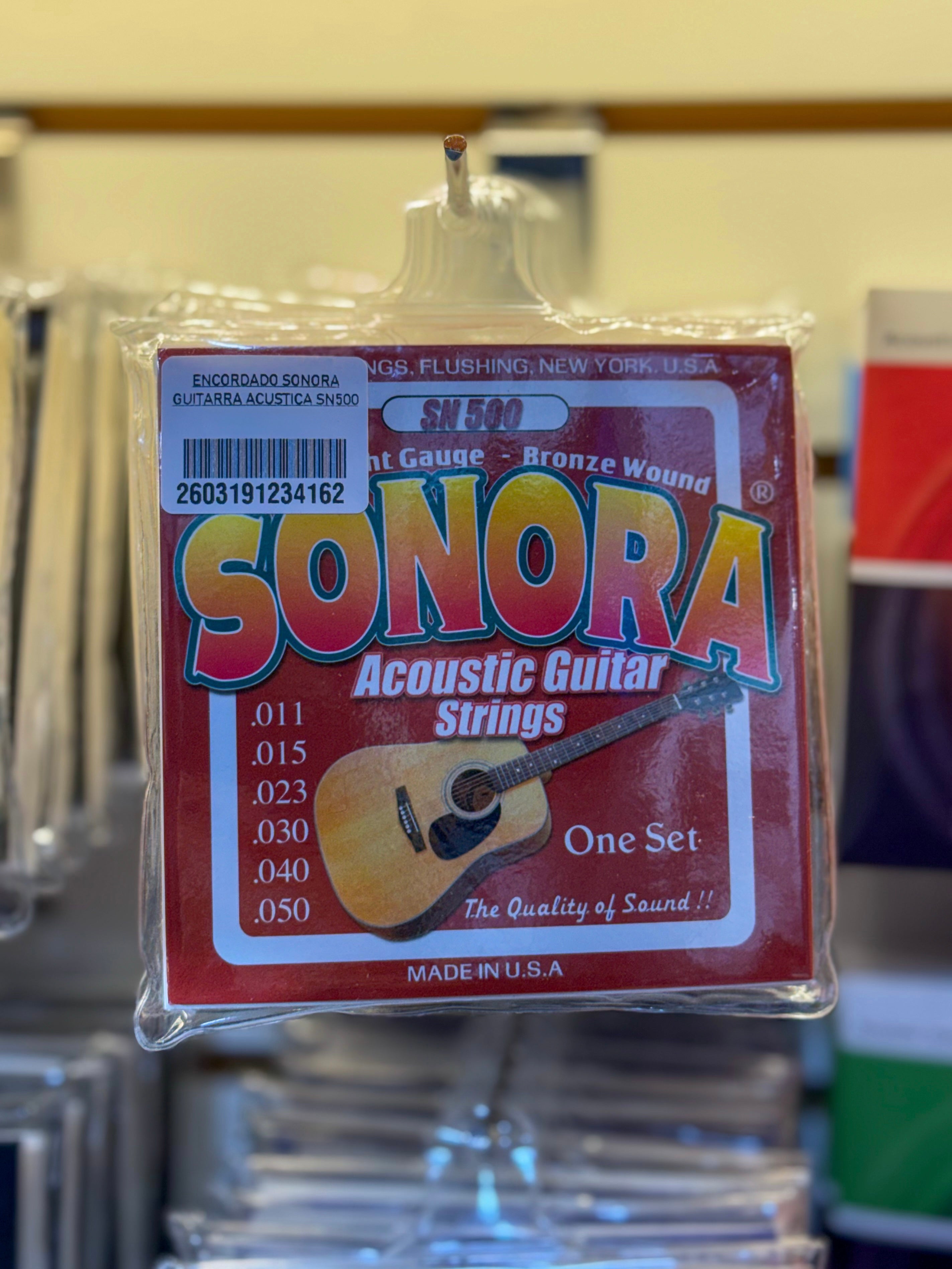 Encordado Sonora Guitarra Acústica SN500